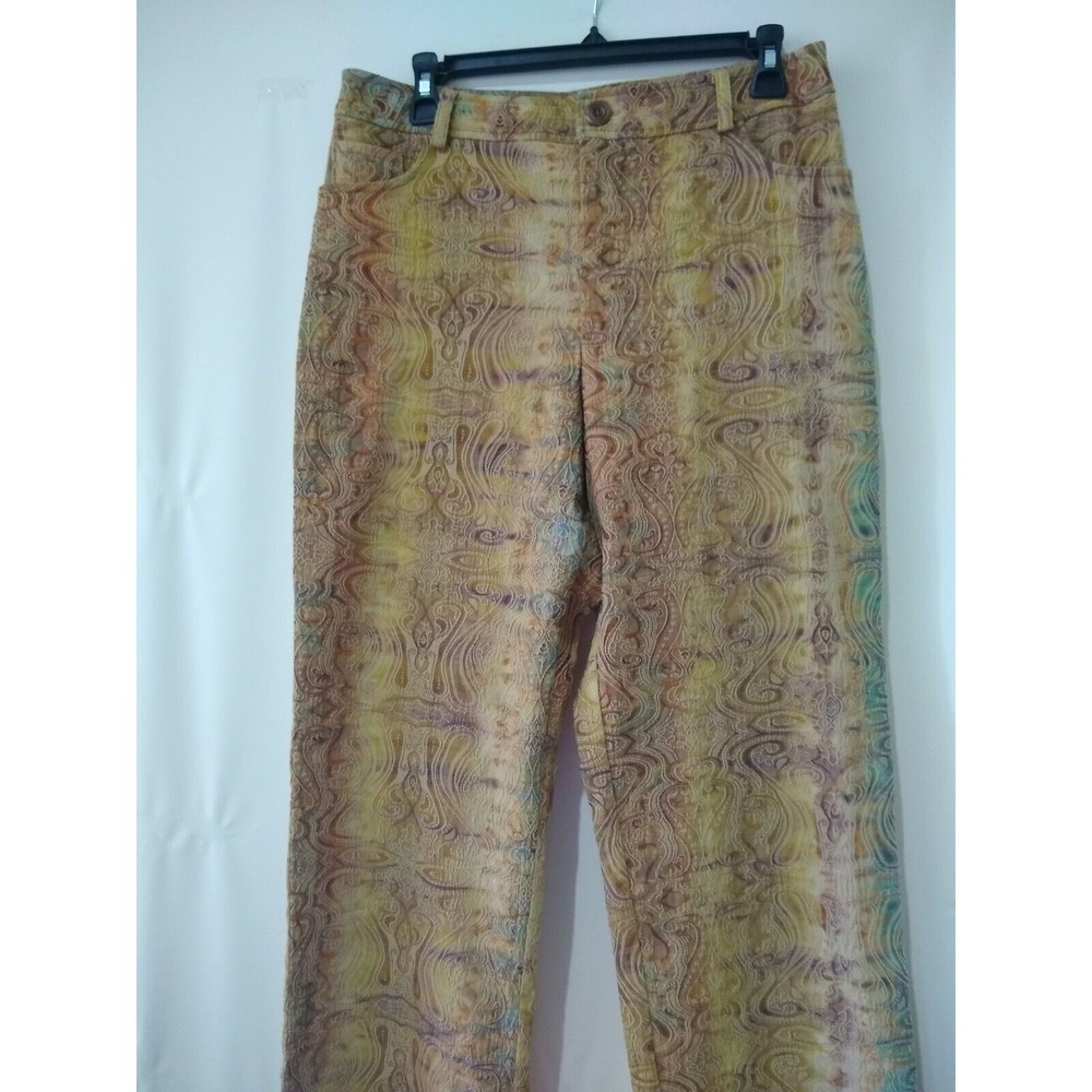 CENTRAL FALLS Women's  Multicolor  Pants High Rise Size 12 ( 923)